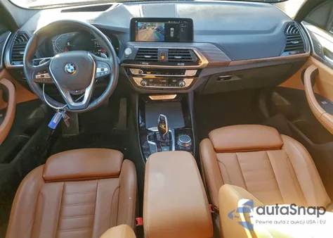 2021 BMW X3 Sdrive30I z USA, uszkodzony, nr VIN 5UXTY3C07M9G55861